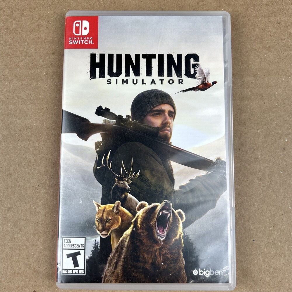 Hunting Simulator Nintendo Switch Video Game with Case - Picture 5 of 6